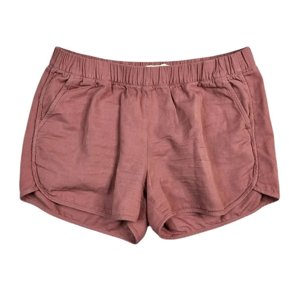 Madewell Women's Athletic Shorts in Dusty Pink XS